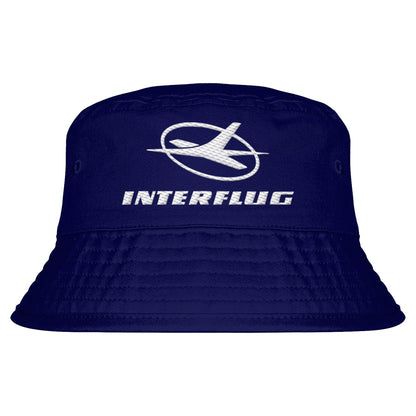 FISCHERHUT / BUCKET HAT - BESTICKT • INTERFLUG DDR