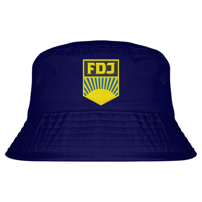 FISCHERHUT / BUCKET HAT - BESTICKT • FDJ - FARBE