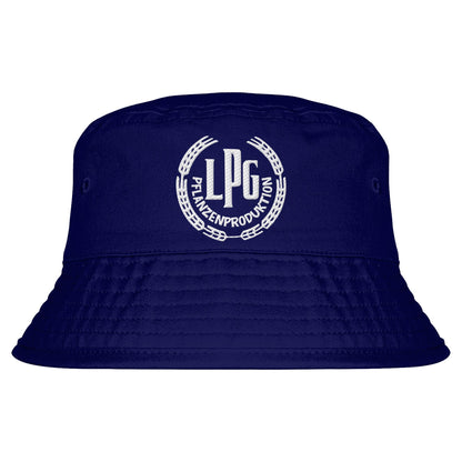 FISCHERHUT / BUCKET HAT - BESTICKT • LPG - PFLANZENPRODUKTION