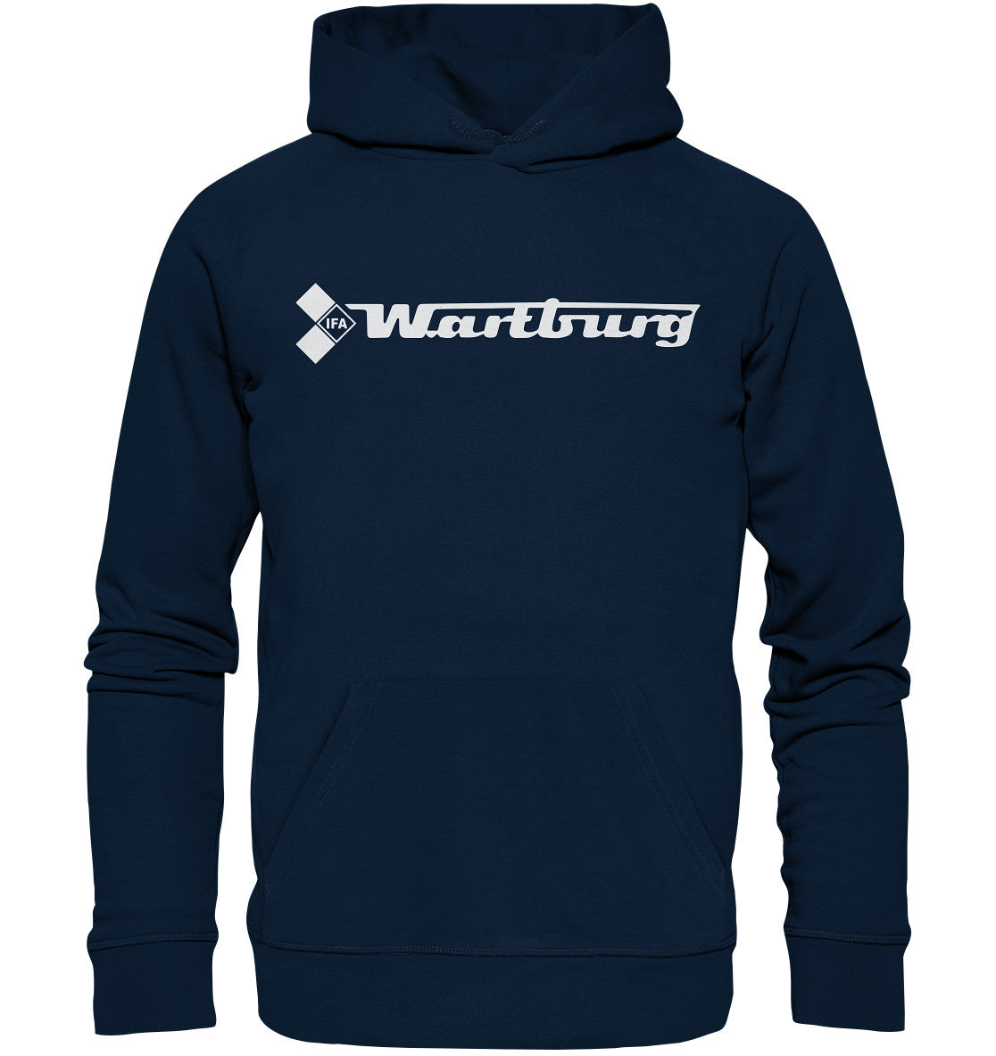 PREMIUM ORGANIC HOODIE UNISEX • WARTBURG - DUNKEL