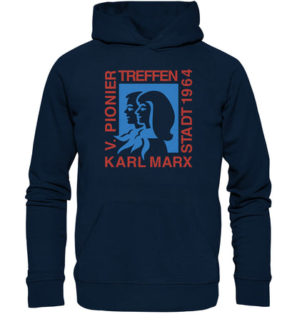 PREMIUM ORGANIC HOODIE UNISEX • 5. PIONIERTREFFEN KARL MARX STADT