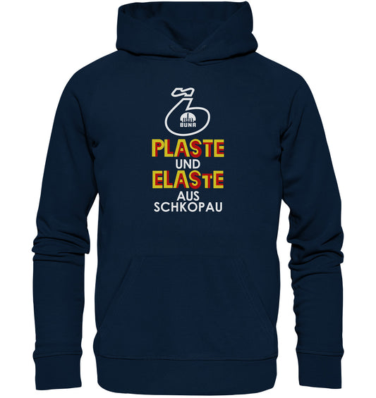 PREMIUM ORGANIC HOODIE UNISEX • PLASTE UND ELASTE