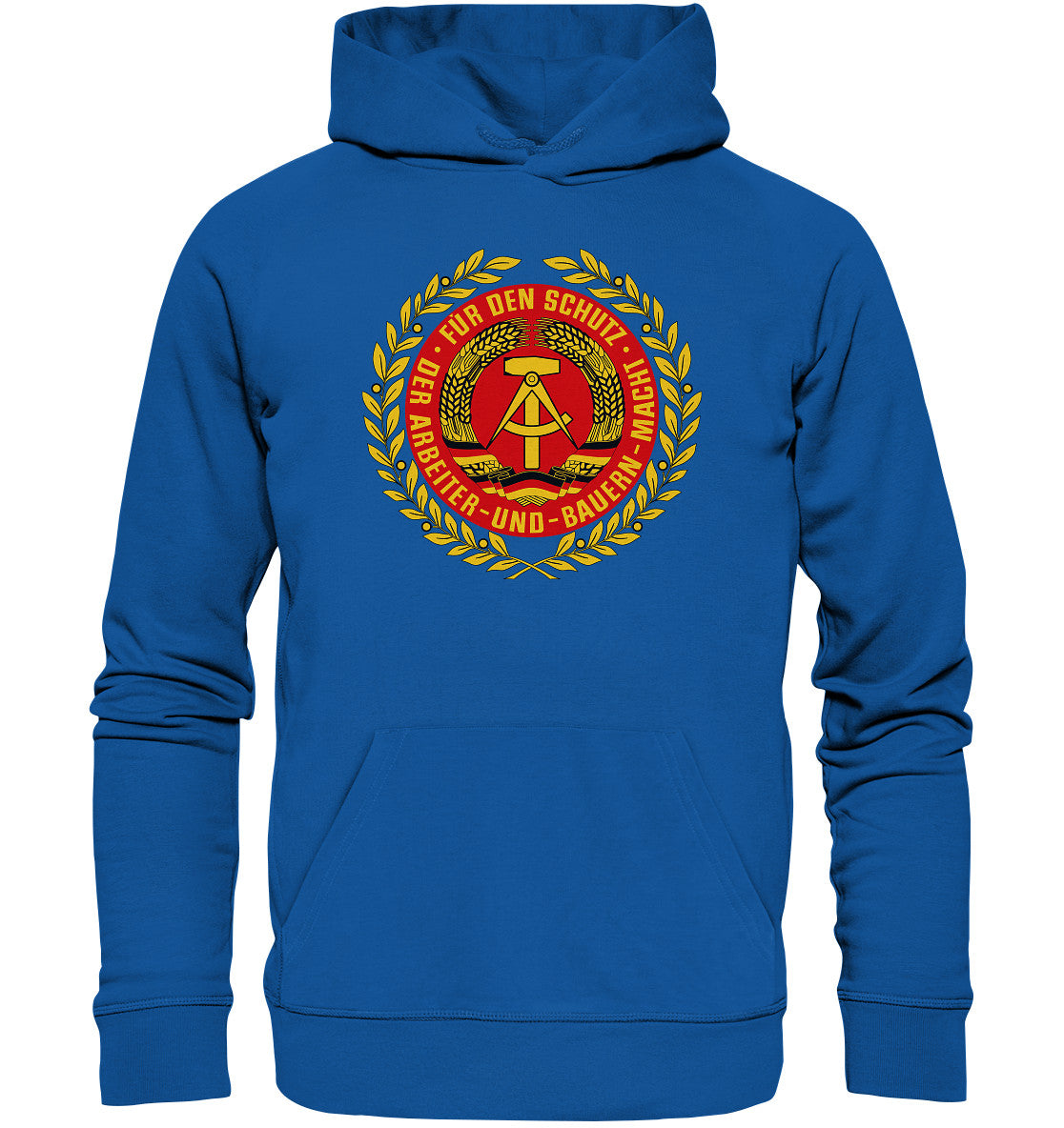 PREMIUM ORGANIC HOODIE UNISEX • NVA NATIONALE VOLKSARMEE