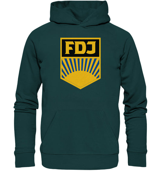 PREMIUM ORGANIC HOODIE UNISEX • FDJ FREIE DEUTSCHE JUGEND