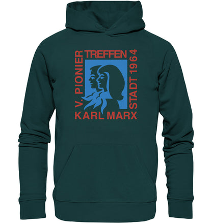 PREMIUM ORGANIC HOODIE UNISEX • 5. PIONIERTREFFEN KARL MARX STADT