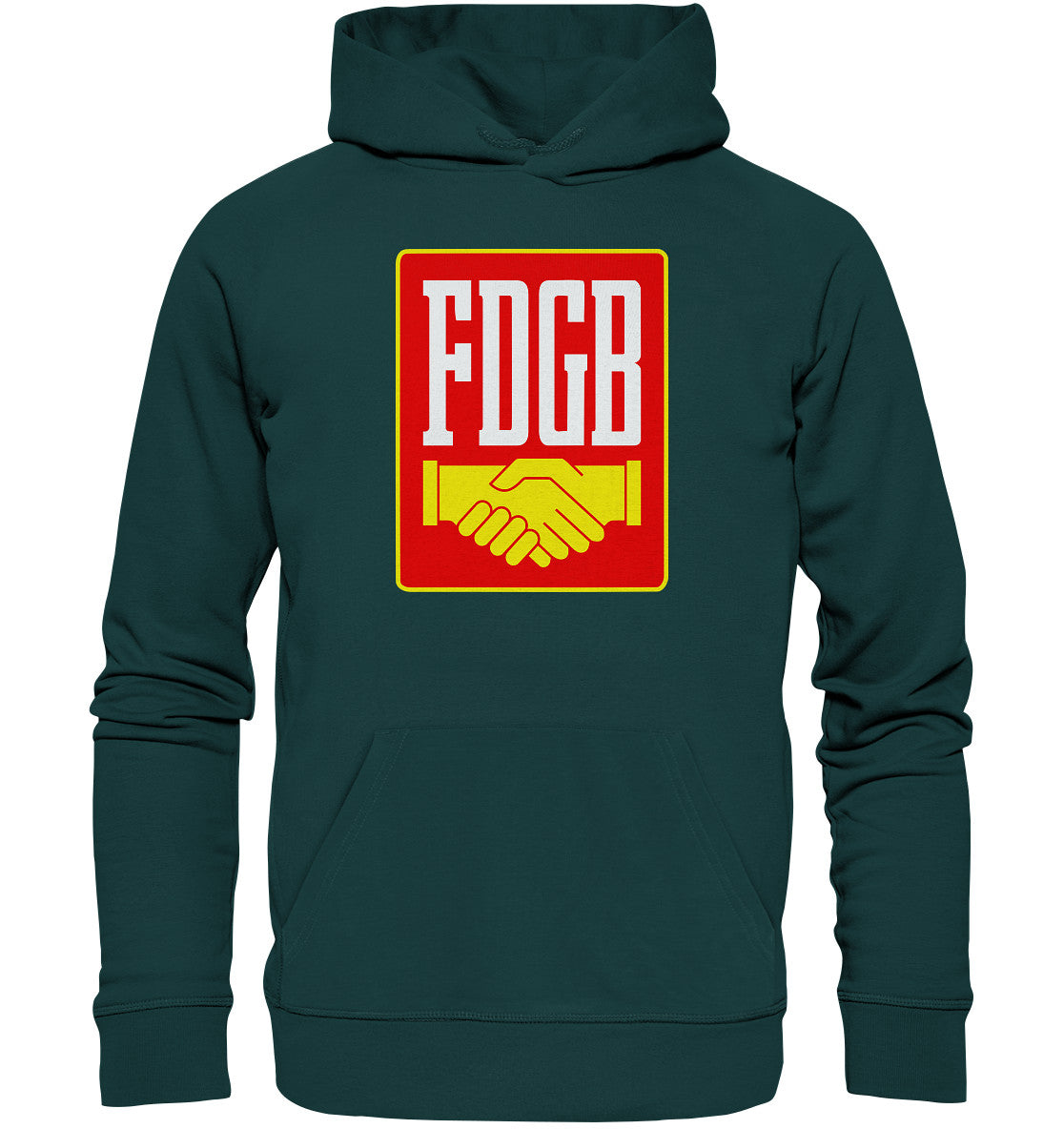 PREMIUM ORGANIC HOODIE UNISEX • FDGB - FARBE