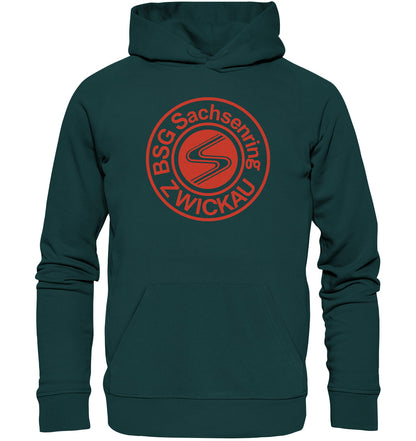 PREMIUM ORGANIC HOODIE UNISEX • SACHSENRING ZWICKAU - HELL