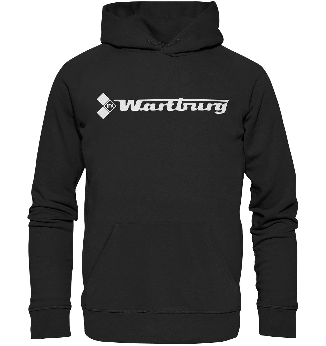 PREMIUM ORGANIC HOODIE UNISEX • WARTBURG - DUNKEL