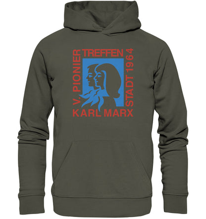 PREMIUM ORGANIC HOODIE UNISEX • 5. PIONIERTREFFEN KARL MARX STADT