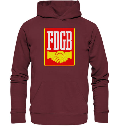 PREMIUM ORGANIC HOODIE UNISEX • FDGB - FARBE