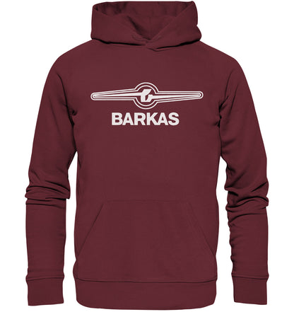 PREMIUM ORGANIC HOODIE UNISEX • BARKAS - DUNKEL