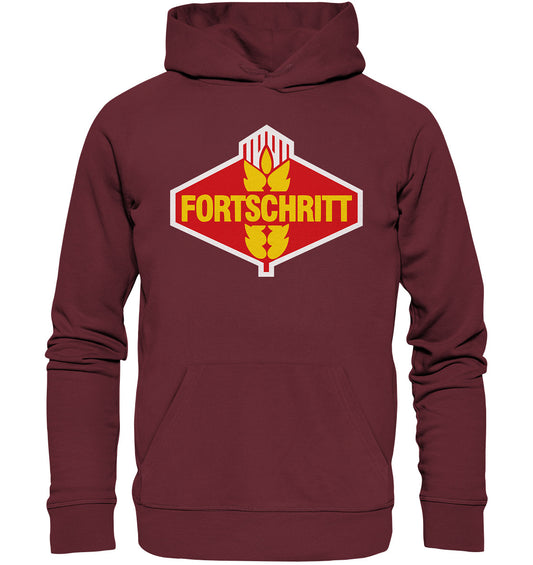 PREMIUM ORGANIC HOODIE UNISEX •  FORTSCHRITT LANDMASCHINEN