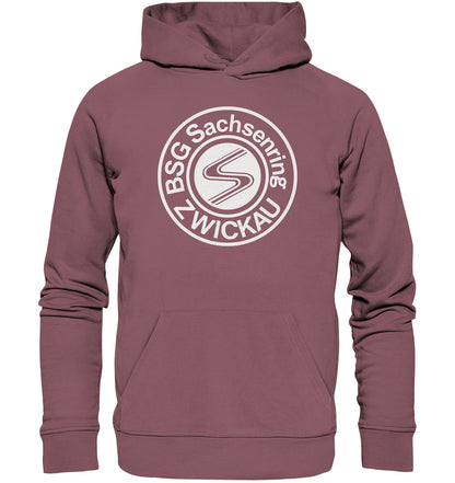 PREMIUM ORGANIC HOODIE UNISEX •  SACHSENRING ZWICKAU - DUNKEL