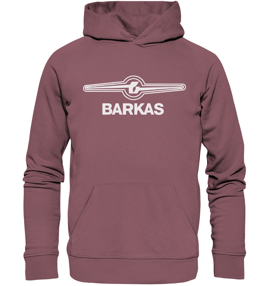 PREMIUM ORGANIC HOODIE UNISEX • BARKAS - DUNKEL