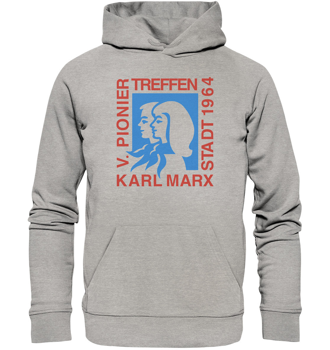 PREMIUM ORGANIC HOODIE UNISEX • 5. PIONIERTREFFEN KARL MARX STADT