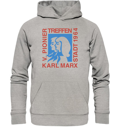 PREMIUM ORGANIC HOODIE UNISEX • 5. PIONIERTREFFEN KARL MARX STADT