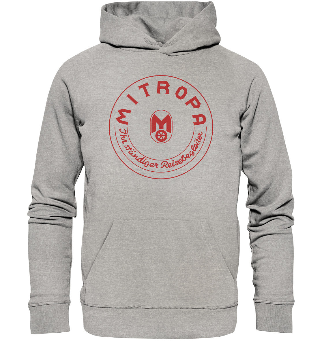 PREMIUM ORGANIC HOODIE UNISEX • MITROPA BADGE