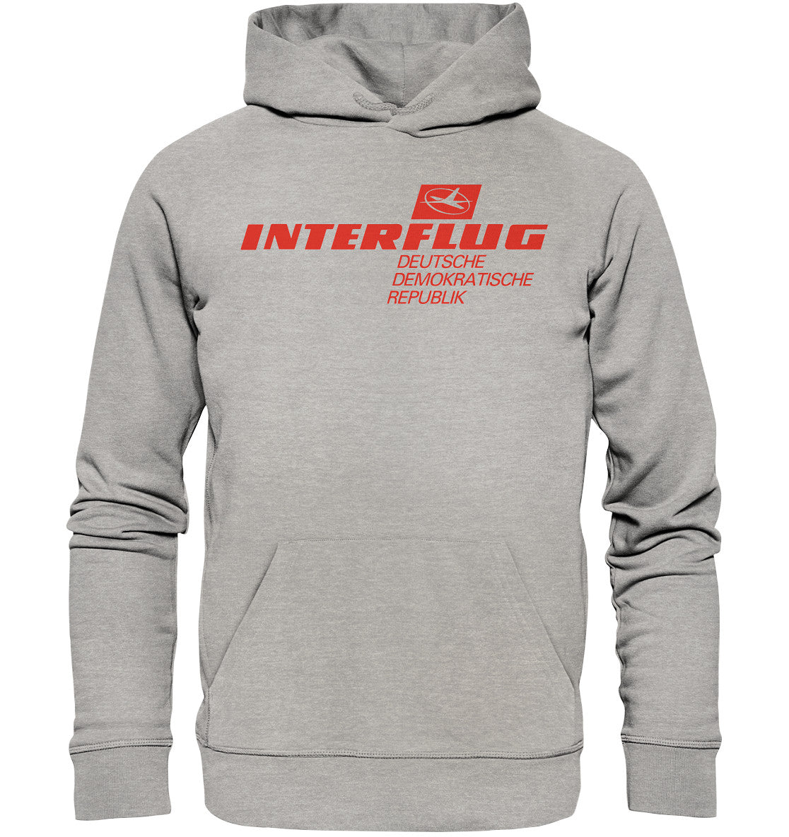 PREMIUM ORGANIC HOODIE UNISEX •  INTERFLUG - HELL