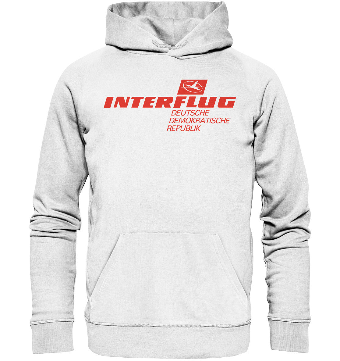 PREMIUM ORGANIC HOODIE UNISEX •  INTERFLUG - HELL