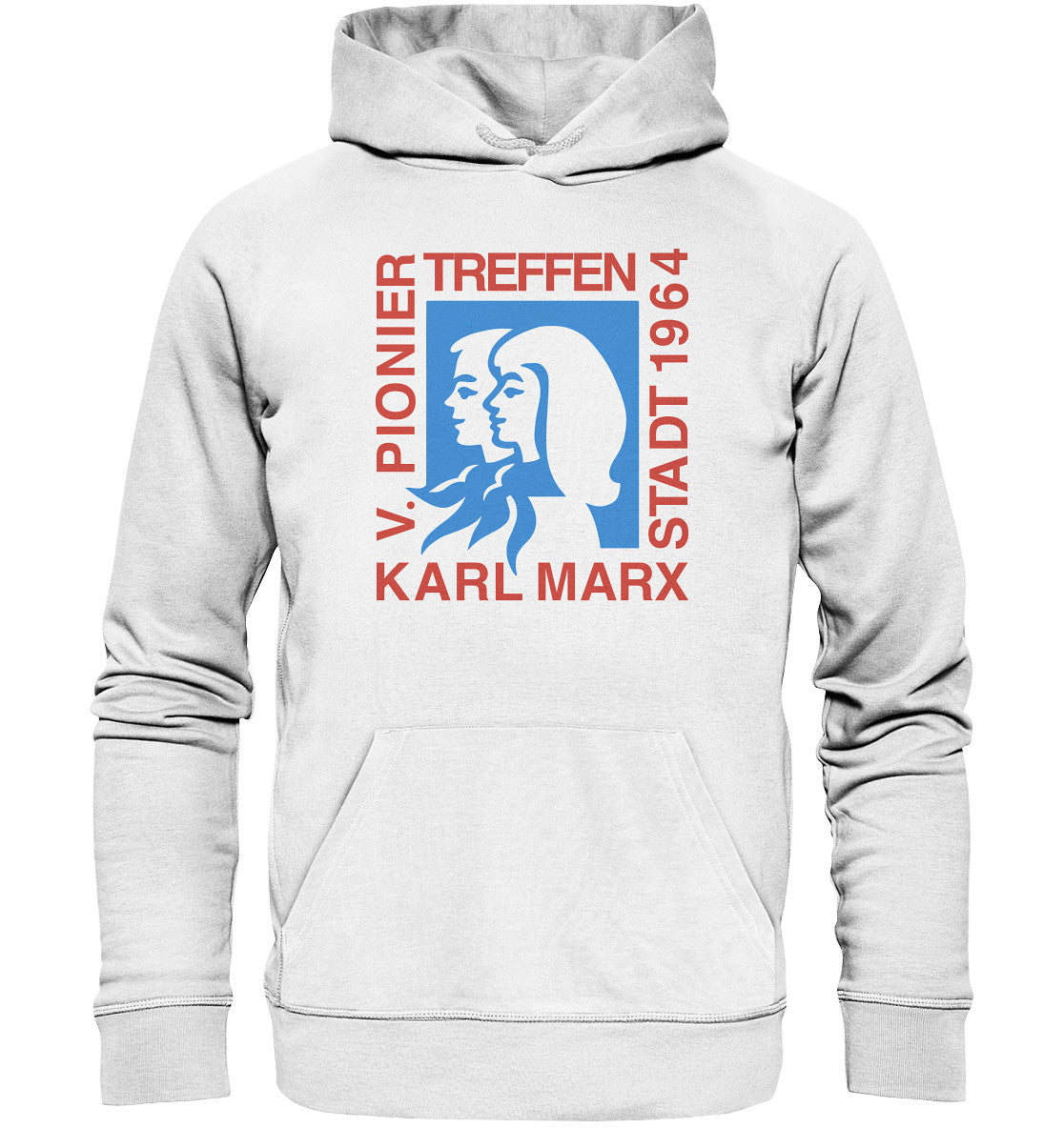 PREMIUM ORGANIC HOODIE UNISEX • 5. PIONIERTREFFEN KARL MARX STADT