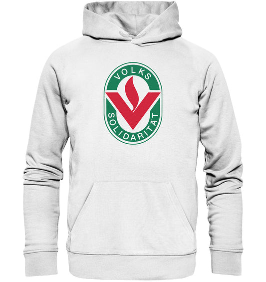 PREMIUM ORGANIC HOODIE UNISEX • VOLKSSOLIDARITÄT