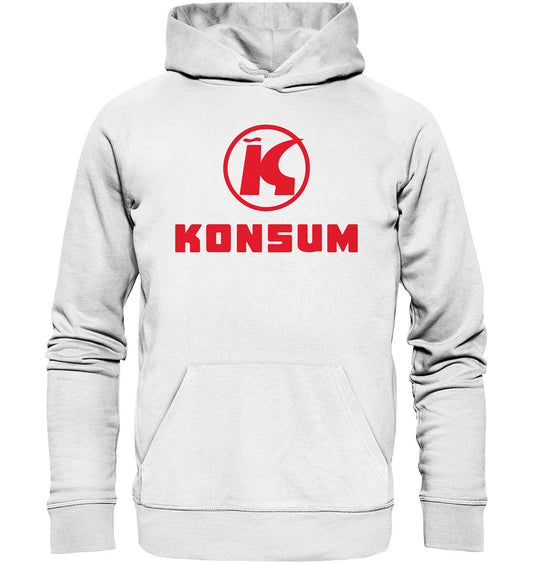 PREMIUM ORGANIC HOODIE UNISEX • KONSUM - HELL