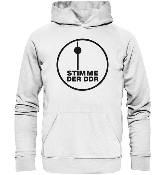 PREMIUM ORGANIC HOODIE UNISEX • RADIO STIMME DER DDR - HELL