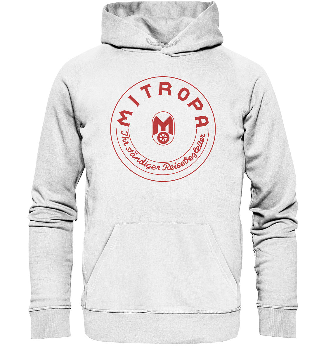 PREMIUM ORGANIC HOODIE UNISEX • MITROPA BADGE