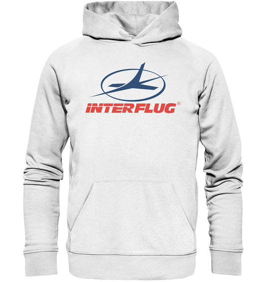 PREMIUM ORGANIC HOODIE UNISEX • DDR INTERFLUG LOGO