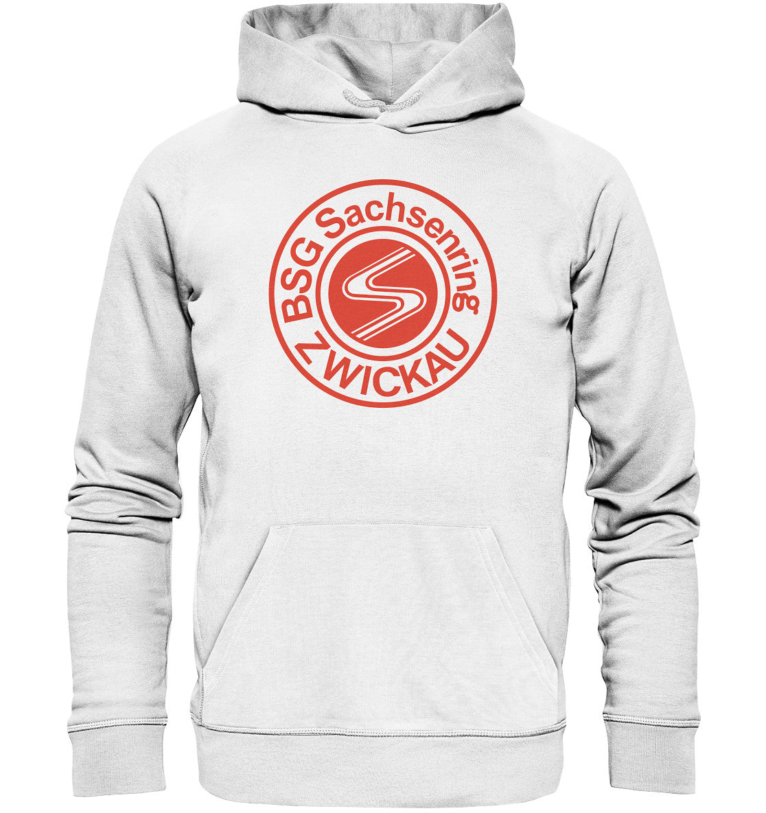 PREMIUM ORGANIC HOODIE UNISEX • SACHSENRING ZWICKAU - HELL