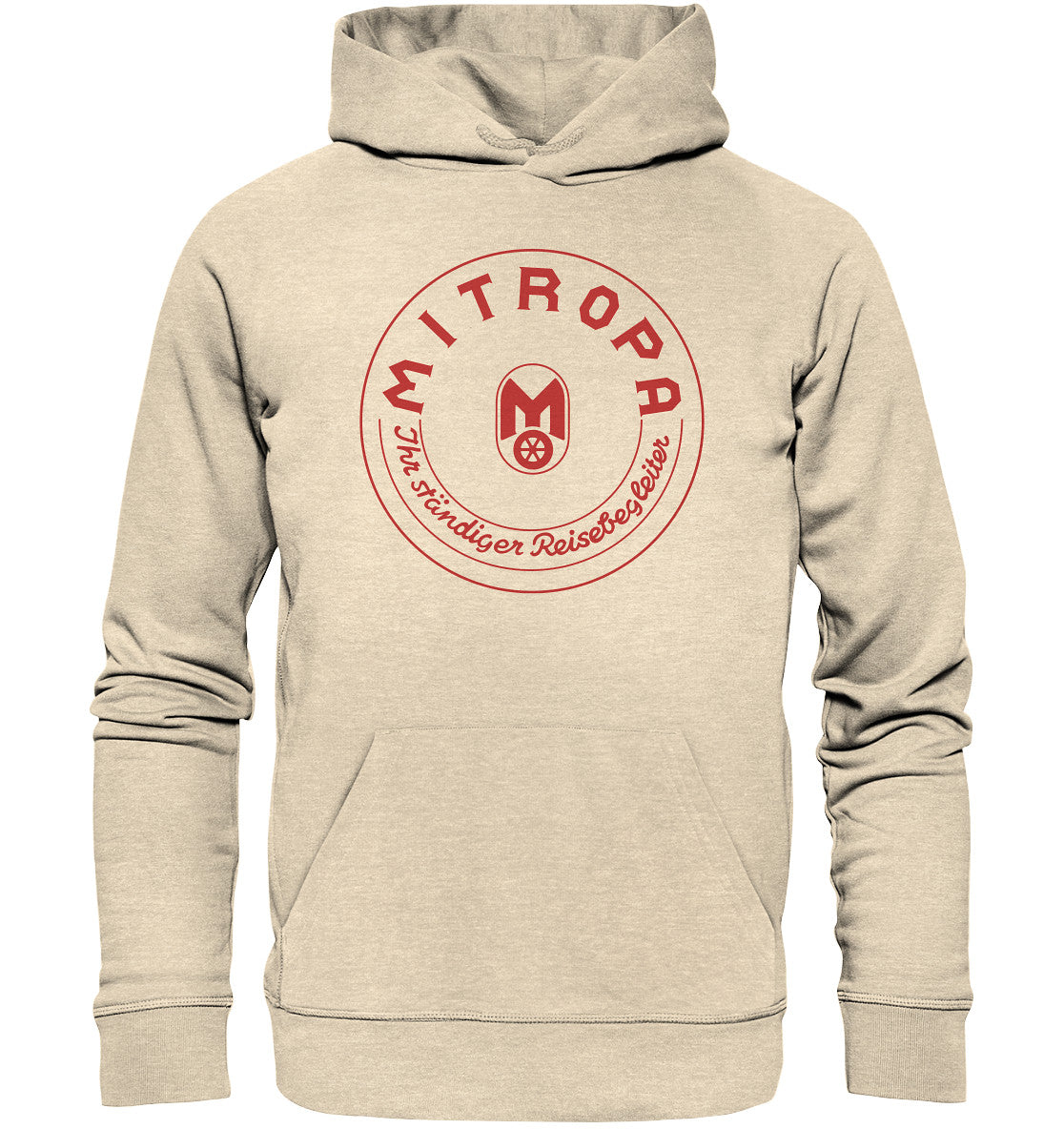 PREMIUM ORGANIC HOODIE UNISEX • MITROPA BADGE