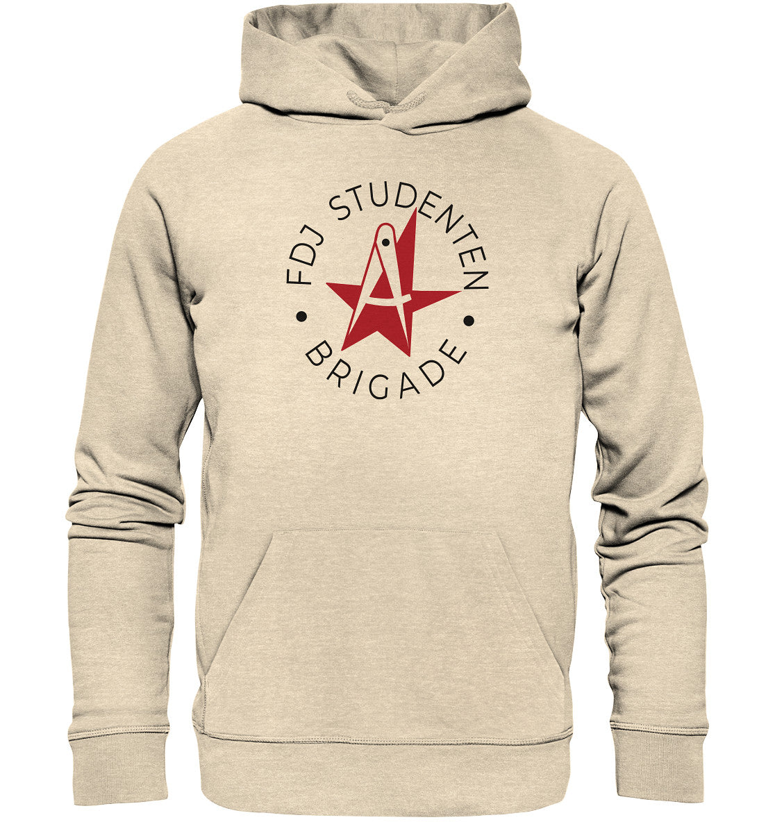 PREMIUM ORGANIC HOODIE UNISEX • FDJ STUDENTENBRIGADE