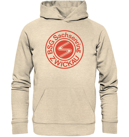 PREMIUM ORGANIC HOODIE UNISEX • SACHSENRING ZWICKAU - HELL