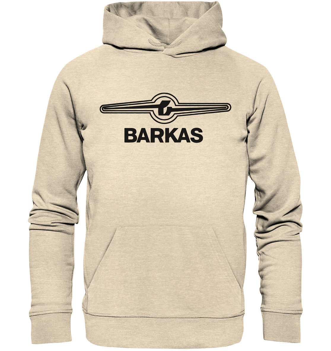 PREMIUM ORGANIC HOODIE UNISEX • BARKAS - HELL