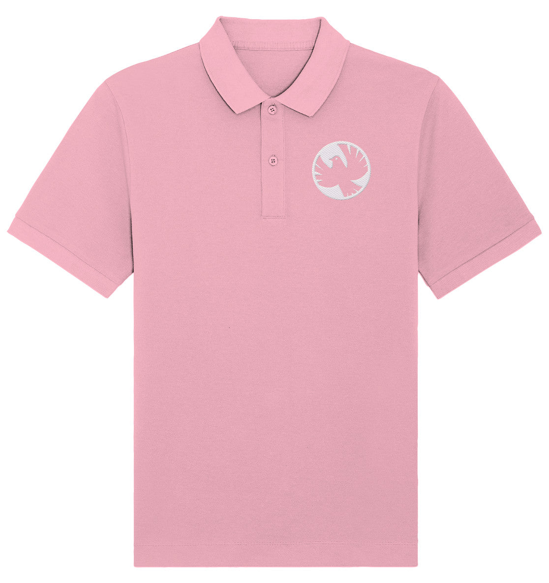 ORGANIC POLOSHIRT BESTICKT • FRIEDEN