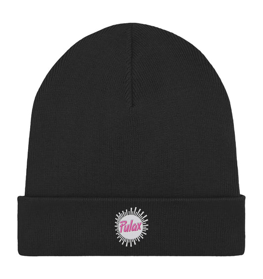 ORGANIC BEANIE BESTICKT • PULAX