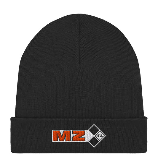 ORGANIC BEANIE BESTICKT • IFA MZ MOTORRADWERK ZSCHOPAU