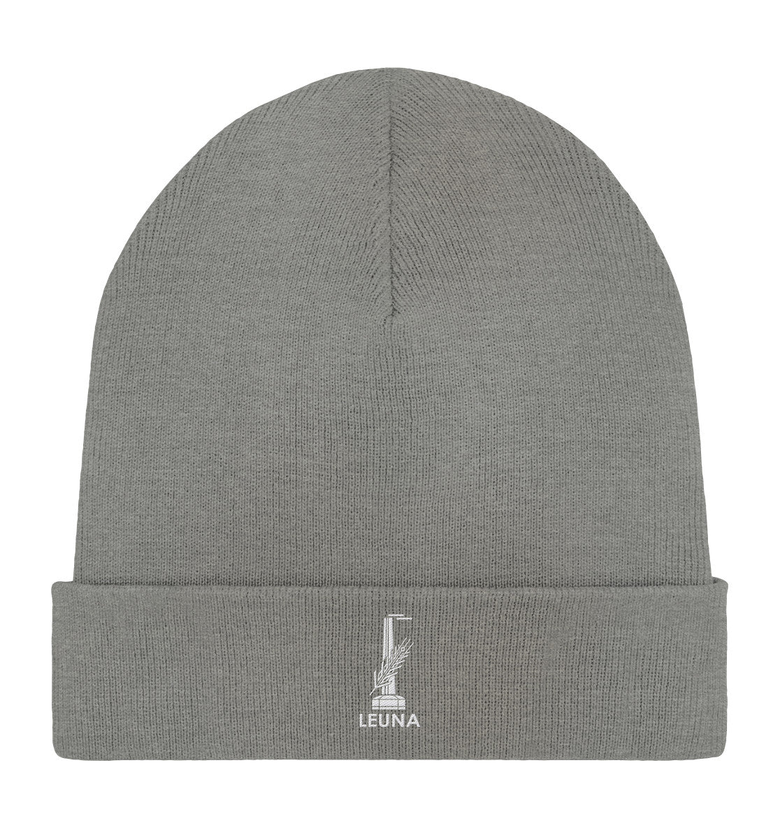 ORGANIC BEANIE BESTICKT • LEUNA WERKE HALLE