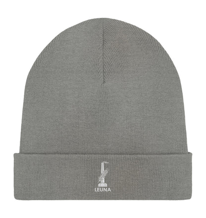 ORGANIC BEANIE BESTICKT • LEUNA WERKE HALLE