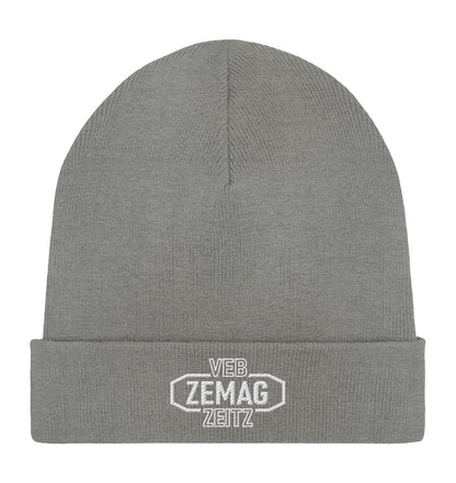 ORGANIC BEANIE BESTICKT • VEB ZEMAG ZEITZ