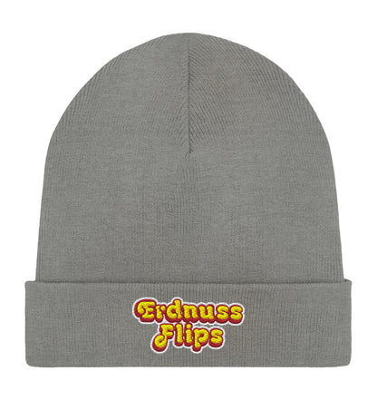 ORGANIC BEANIE BESTICKT • ERDNUSS FLIPS