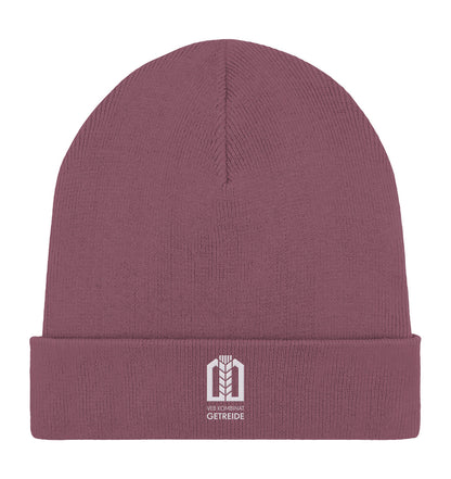 ORGANIC BEANIE BESTICKT • VEB KOMBINAT GETREIDEWIRTSCHAFT