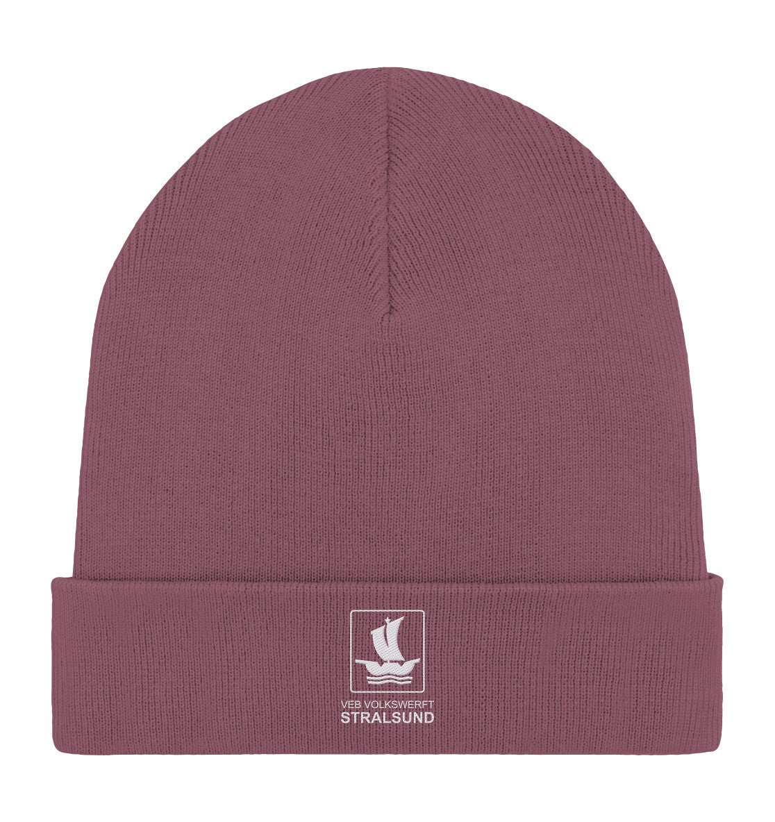 ORGANIC BEANIE BESTICKT • VEB VOLKSWERFT STRALSUND