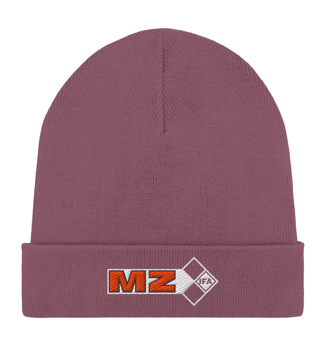 ORGANIC BEANIE BESTICKT • IFA MZ MOTORRADWERK ZSCHOPAU