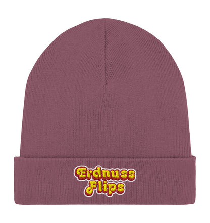 ORGANIC BEANIE BESTICKT • ERDNUSS FLIPS