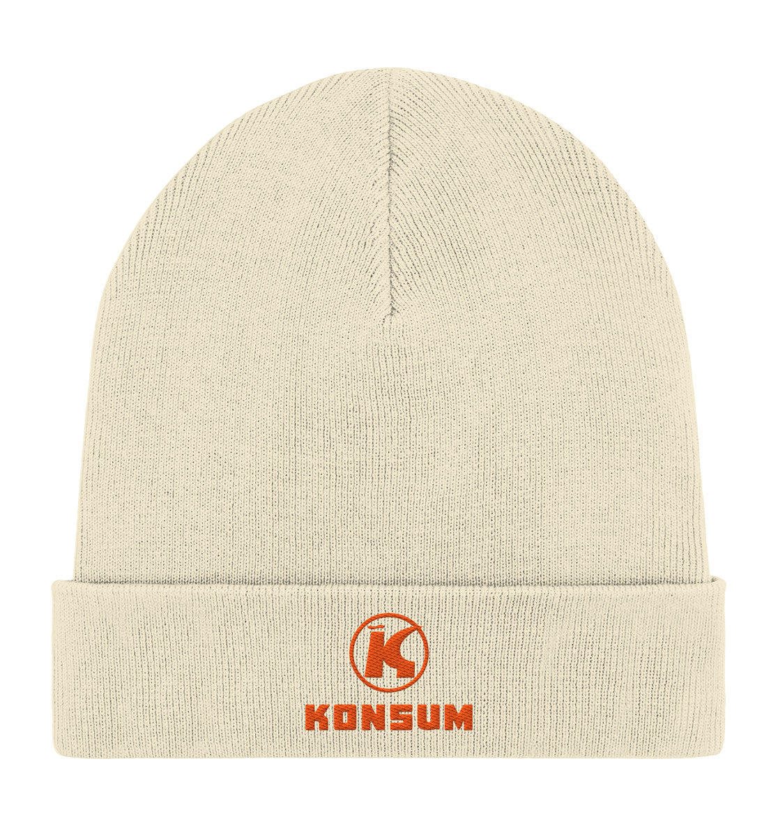 ORGANIC BEANIE BESTICKT • KONSUM