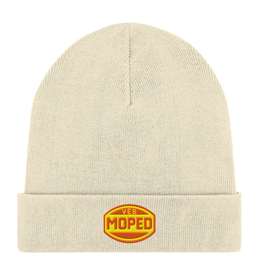 ORGANIC BEANIE BESTICKT • VEB MOPED