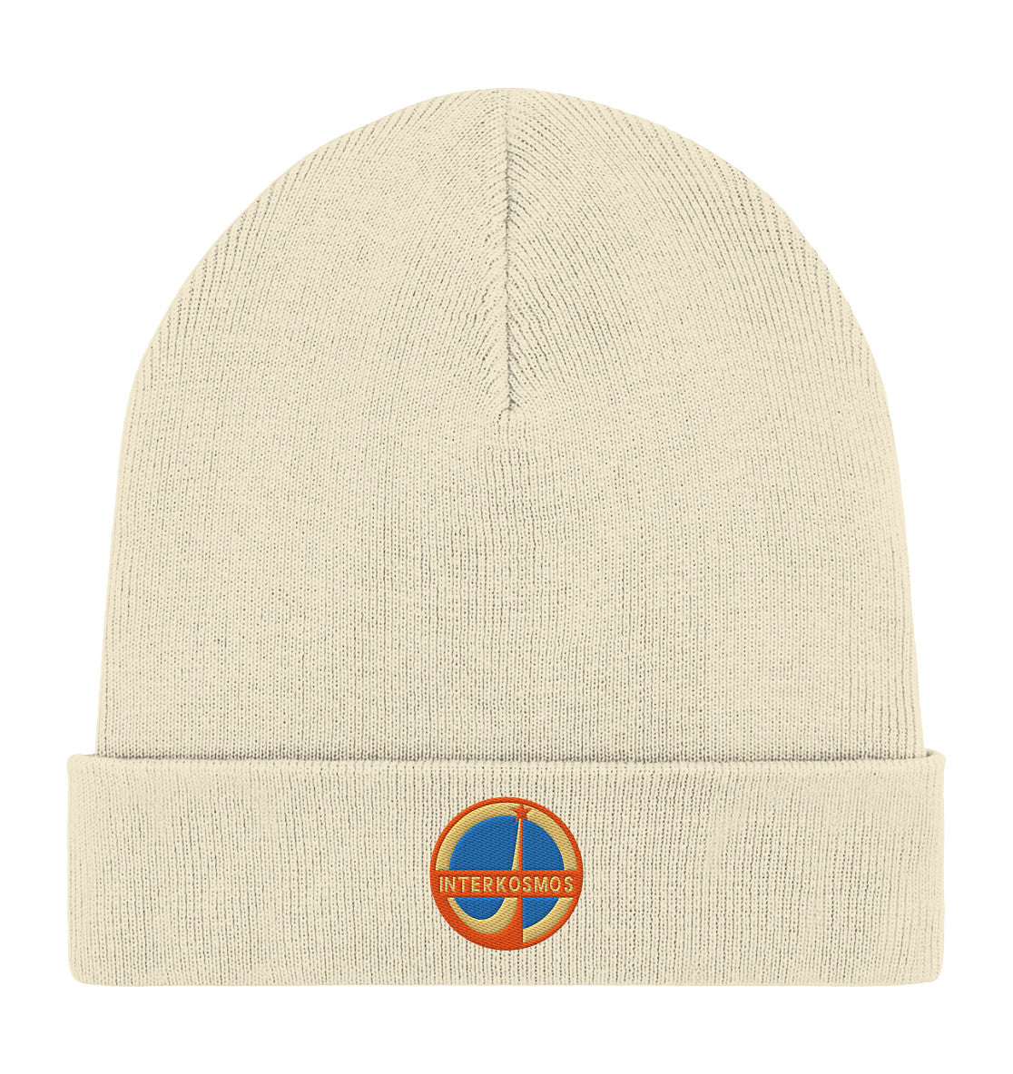 ORGANIC BEANIE BESTICKT • INTERKOSMOS