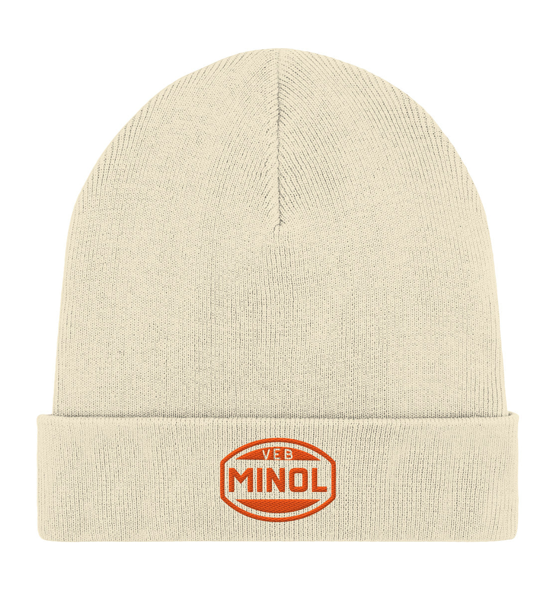 ORGANIC BEANIE BESTICKT • VEB MINOL