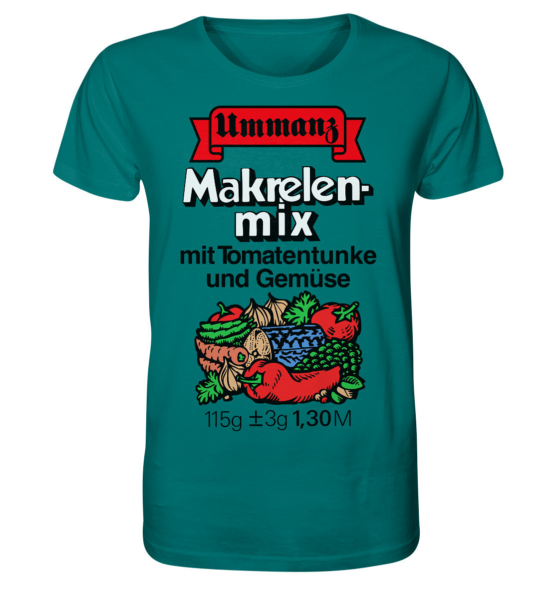 ORGANIC SHIRT UNISEX • UMMANZ - MAKRELENMIX